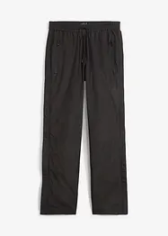 Pantalon de pluie ultra-léger à taille élastiquée avec zip sur le côté, imperméable, bonprix