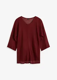 Pull oversize en maille ajourée, bonprix