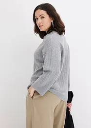 3/4-Arm Oversize-Pullover, bonprix