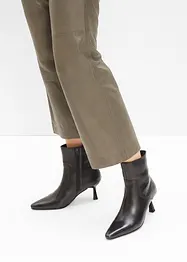 Bottines en cuir, bonprix