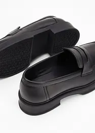 Mocassins en cuir, bonprix