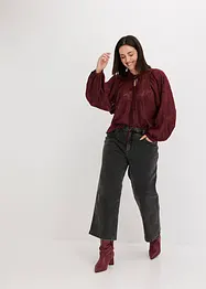 Bluse mit voluminösen Ärmeln, bonprix