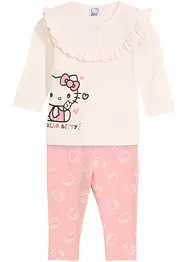Baby Hello Kitty Langarmshirt + Leggings aus Baumwolle(2-tlg.Set), bonprix