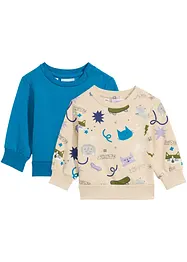 Baby Sweatshirt (2er Pack), bonprix