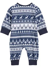 Combinaison bébé à motif norvégien en coton, bonprix