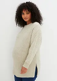Pull de grossesse et d'allaitement en maille chaude, bonprix