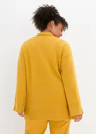 Oversize Pullover mit Turtleneck und Seitenschlitzen, bonprix