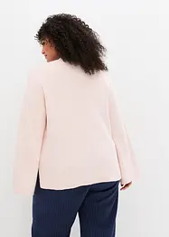 Pull boxy en maille côtelée, bonprix