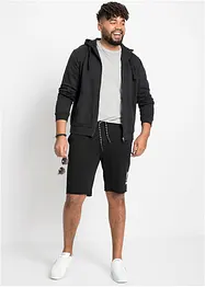 Bermuda en molleton avec bordures à cru, bonprix