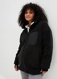 Teddy-Fleece Jacke, bpc bonprix collection