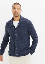 Strickjacke mit Rippenmuster, bonprix