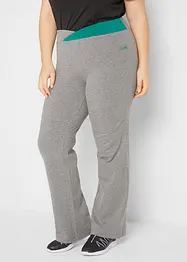 Lot de 2 pantalons de sport, bootcut, bonprix