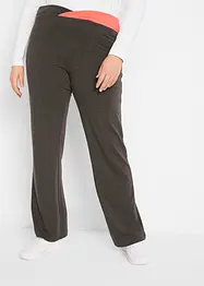 Baumwoll-Sporthose, Bootcut (2er Pack), bonprix