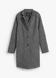 Manteau en laine foulée, bonprix