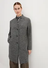 Manteau en laine foulée, bonprix