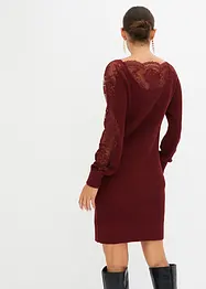 Robe en maille à empiècement dentelle, BODYFLIRT boutique