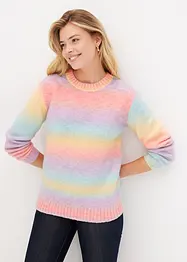 Pull à dégradé de couleurs, bonprix