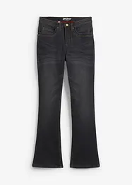 Bootcut-Jeans High Waist, Thermo, bonprix