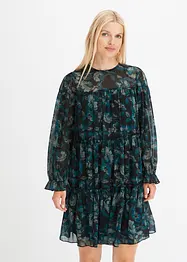 Kleid mit Volants, bonprix