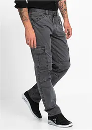 Relaxed Fit Cargohose aus reiner Baumwolle, Straight, bonprix