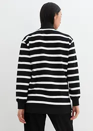 Longsweatshirt mit Troyer-Kragen, bonprix