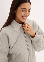 Blouson matelassé à col en velours côtelé, bonprix