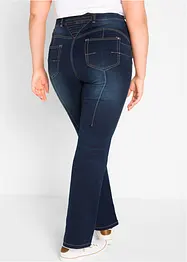 Jean bootcut taille mi-haute, sculptant, bonprix