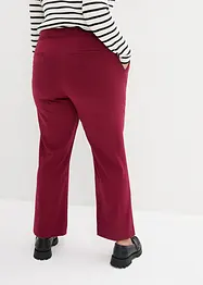 7/8-Hose mit High-Waist-Bequembund, Straight, bonprix