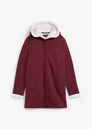 Veste molletonnée avec finitions en polaire Teddy, bonprix