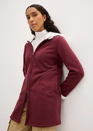 Veste molletonnée avec finitions en polaire Teddy, bonprix