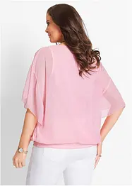 Chiffonbluse mit Untertop, bonprix