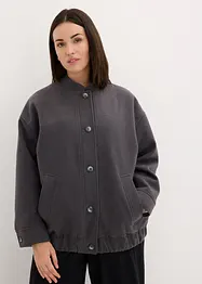 Oversized Jacke in Wolloptik, bonprix