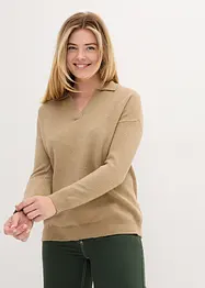 Pullover mit Kragen, bonprix