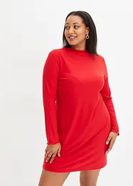 Ripp-Jerseykleid aus Viksose, bonprix