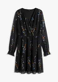 Robe imprimée en mesh, bonprix