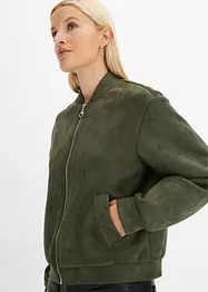 Velourlederimitat-Blouson, bonprix