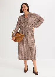 Robe midi imprimée, bonprix