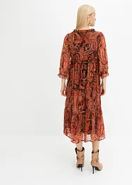 Robe midi imprimée, bonprix