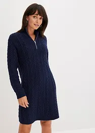 Strickkleid aus reiner Baumwolle, bonprix