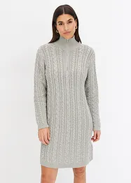 Strickkleid aus reiner Baumwolle, bonprix