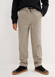 Pantalon chino garçon en matière douce, bonprix