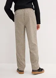 Pantalon chino garçon en matière douce, bonprix