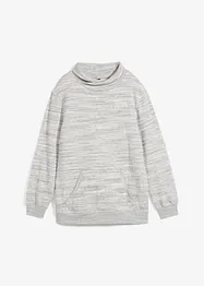 Jungen Sweatshirt mit Stehkragen, bonprix