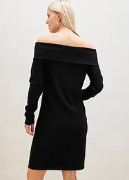 Rippkleid mit Reißverschluss, bonprix