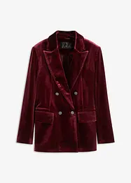 Blazer en velours doux, bonprix