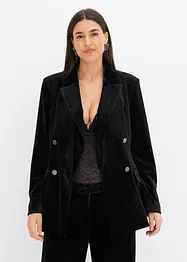 Blazer aus softem Samt, bonprix