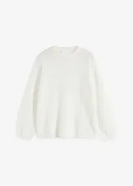 Pull en fil duveteux, bonprix