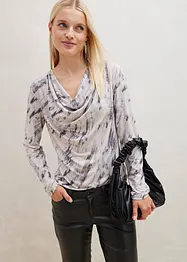 Langarmshirt mit Cut-Out, bonprix