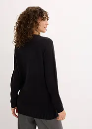 Pull de Noël avec sequins réversibles, bonprix