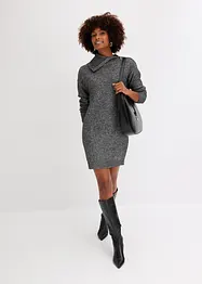 Robe en maille oversize à fermeture zippée, bonprix